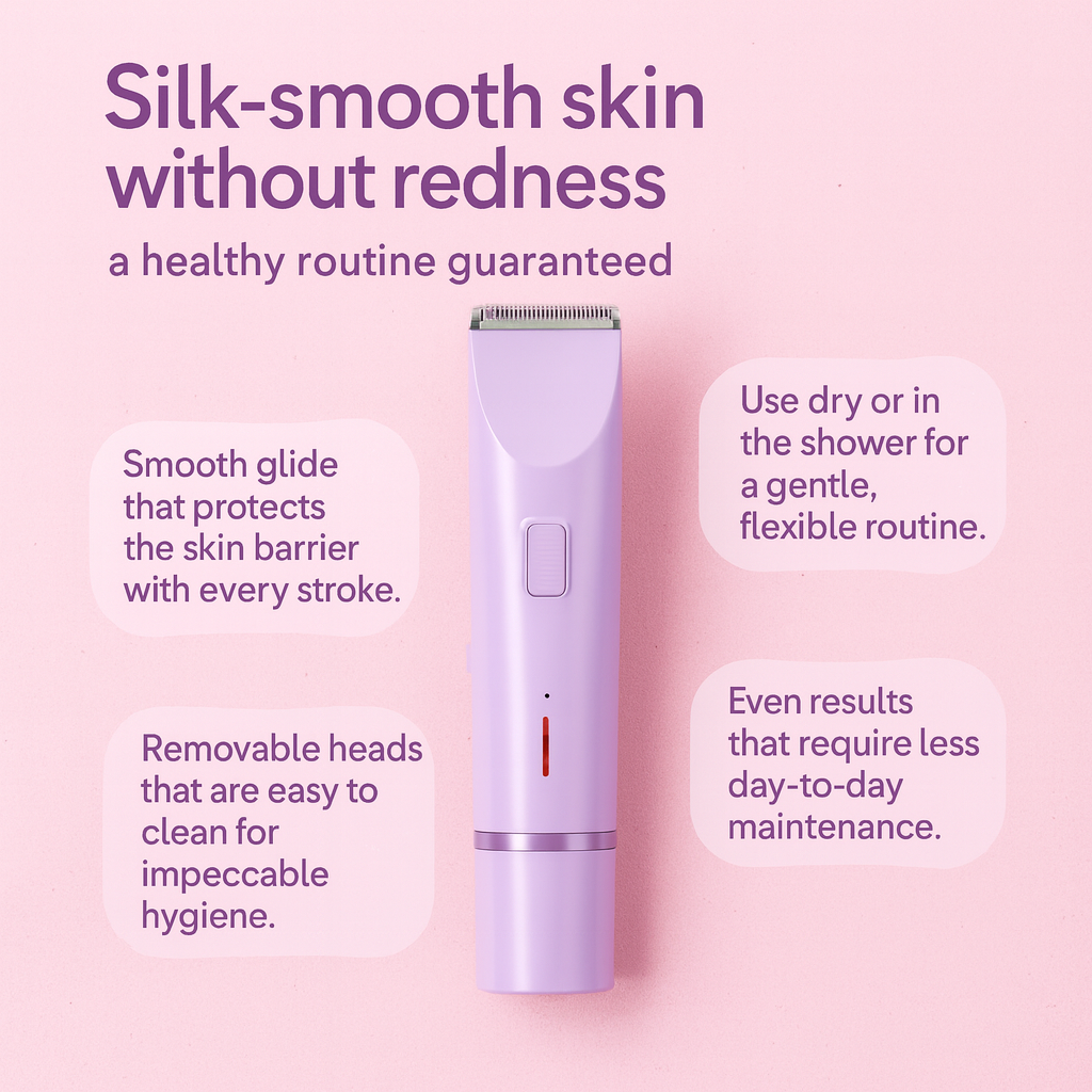 Women’s Dual-Head Body & Bikini Trimmer