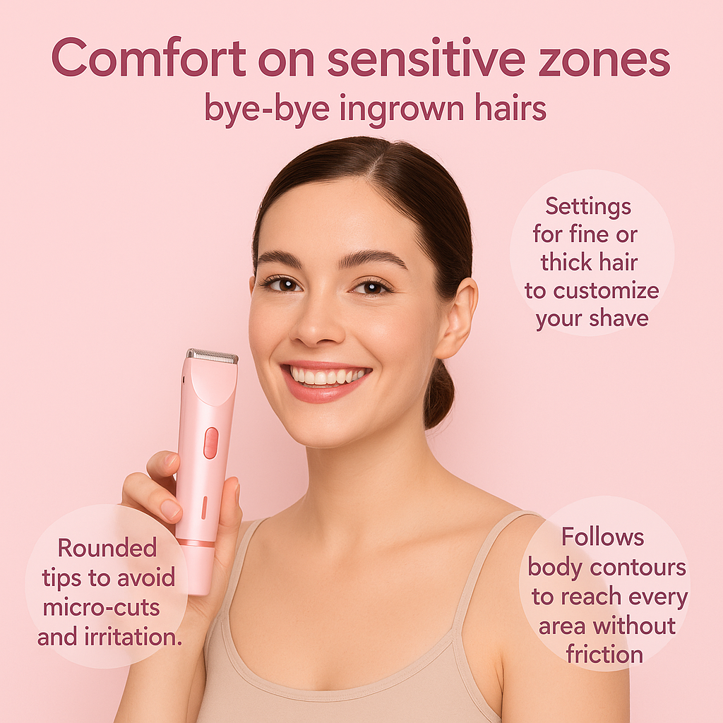 Women’s Dual-Head Body & Bikini Trimmer