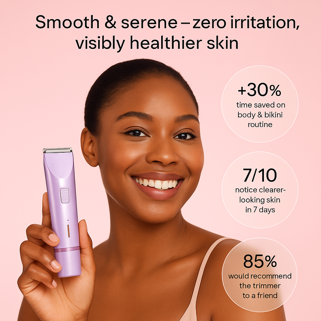 Women’s Dual-Head Body & Bikini Trimmer