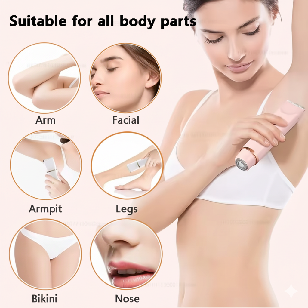 Women’s Dual-Head Body & Bikini Trimmer